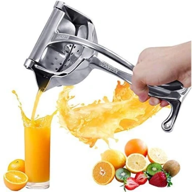 Máy vắt cam cầm tay nhôm siêu bền, chống gỉ sét - ép nước rau củ, hoa quả, trái cây