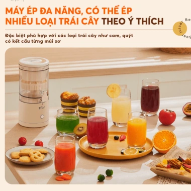 Máy vắt cam & ép trái cây Bear ZZJ-F45A5 - Công suất mạnh, giá ưu đãi 975.000đ 4 Máy vắt cam & ép trái cây Bear ZZJ-F45A5 - Công suất mạnh, giá ưu đãi 975.000đ 4