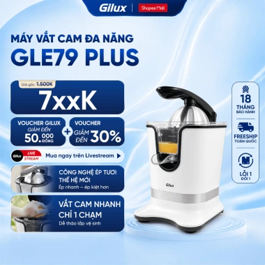 Máy Vắt Cam Gilux - Ép Cam Tiện Lợi, Hàng Chính Hãng, Bảo Hành 12 Tháng, 789.000đ