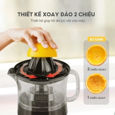 Máy vắt cam mini Lebenlang LBL3.383 40W 500ml - Bảo hành 2 năm - Giá ưu đãi 239.000₫ - Hàng chính hãng 2 Máy vắt cam mini Lebenlang LBL3.383 40W 500ml - Bảo hành 2 năm - Giá ưu đãi 239.000₫ - Hàng chính hãng 2