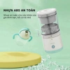 Máy Vắt Cam Tự Động 400ml - Ép Hoa Quả Đa Năng, Sạc USB Tiện Lợi, Chất Lượng 5