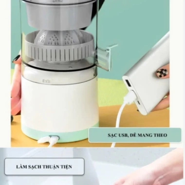 Máy Vắt Cam Tự Động Đa Năng USB, Ép Hoa Quả Tiện Lợi, Giá Chỉ 149.000₫ 6 Máy Vắt Cam Tự Động Đa Năng USB, Ép Hoa Quả Tiện Lợi, Giá Chỉ 149.000₫ 6