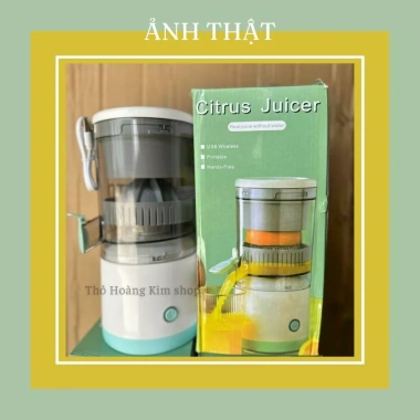 Máy vắt cam tự động USB, ép cam nhanh, pin sạc, Citrus Juicer chỉ 185.000 VNĐ 3