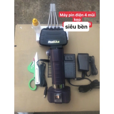 Máy vặt lông măng vịt điện Matika 2-4 mũi kẹp, pin lâu, cắt sạch, giá 1,1 triệu 2 Máy vặt lông măng vịt điện Matika 2-4 mũi kẹp, pin lâu, cắt sạch, giá 1,1 triệu 2