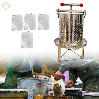 Máy vắt mật ong đa năng Máy ép rượu trái cây, dầu Pomace, tổ ong nho, giá 730.400