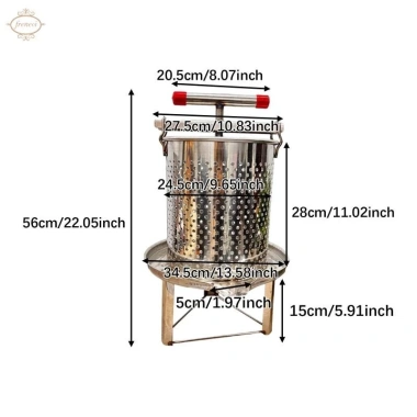 Máy vắt mật ong đa năng Máy ép rượu trái cây, dầu Pomace, tổ ong nho, giá 730.400 6 Máy vắt mật ong đa năng Máy ép rượu trái cây, dầu Pomace, tổ ong nho, giá 730.400 6