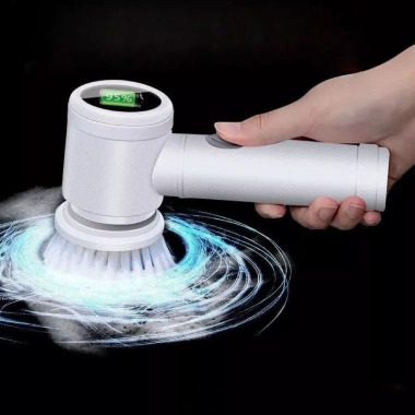 Máy vệ sinh cầm tay 1.500mAh, chống nước IPX6, bàn chải không dây - 125k