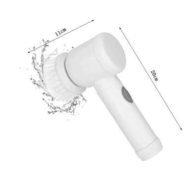 Máy vệ sinh cầm tay 1.500mAh, chống nước IPX6, bàn chải không dây - 125k