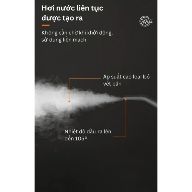 Máy vệ sinh khử trùng nhà bếp – Hơi nước áp suất cao, công suất lớn, đa chức năng, chỉ 999.000₫ 5