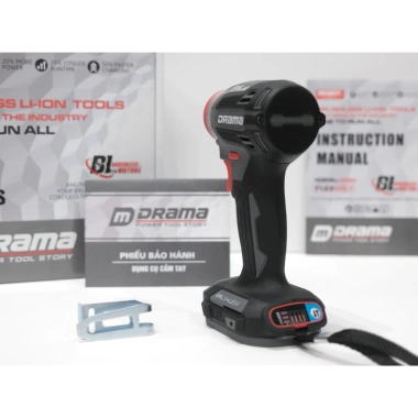 Máy Vít Pin DRAMA 5.668 Flex – Lực Siết 200Nm, 4 Tốc Độ, Động Cơ Không Chổi Than, Nhỏ Gọn