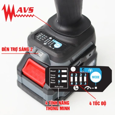 Máy Vít WORKFIX WF-SD280PRO 280N.m 4 Tốc Độ 4 Chế Độ Thông Minh Ưu Đãi 949.000₫ 7