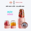 Máy xay 3 cối 10 lưỡi dao - Xay đồ ăn dặm bé nhanh, bảo hành 12 tháng, giảm 18%