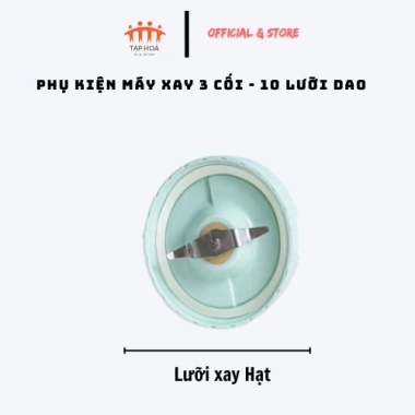 Máy xay 3 cối 10 lưỡi dao - Xay đồ ăn dặm bé nhanh, bảo hành 12 tháng, giảm 18% 7