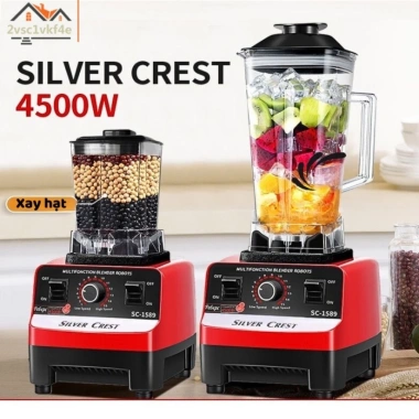Máy Xay 4.500W SC-1.589 Đức Chính Hãng Xay Đa Năng, Tặng 2 Cối, Giá 365.000₫