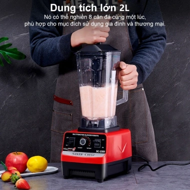 Máy Xay 4.500W SC-1.589 Đức Chính Hãng Xay Đa Năng, Tặng 2 Cối, Giá 365.000₫