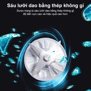 Máy Xay 4.500W SC-1.589 Đức Chính Hãng Xay Đa Năng, Tặng 2 Cối, Giá 365.000₫