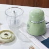 Máy xay ăn dặm 6 lưỡi cối thủy tinh 300ml đa năng cầm tay - Giá ưu đãi 135k 2