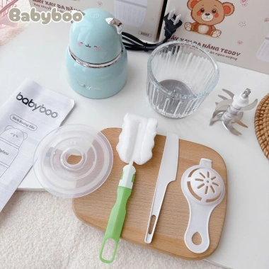 Máy xay ăn dặm Babyboo 11 lưỡi dao 0,3L - Bảo hành 12 tháng, Giá chỉ 313.600₫ 6