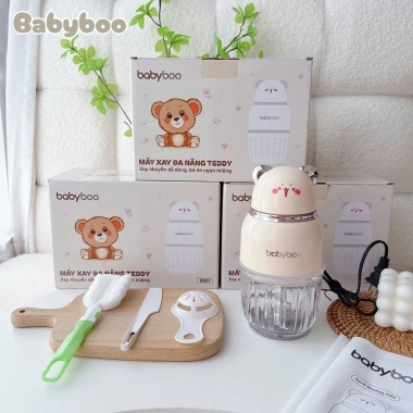 Máy xay ăn dặm Babyboo 11 lưỡi dao 0,3L - Bảo hành 12 tháng, Giá chỉ 313.600₫ 10