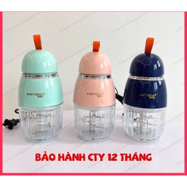 Máy xay ăn dặm Hattiecs 8 lưỡi dao 0,3L - Giá chỉ 295.000 VNĐ, tiện lợi cho bé