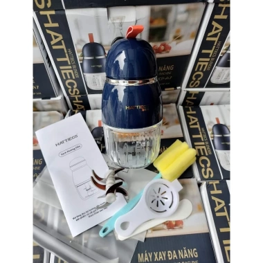 Máy Xay Ăn Dặm HATTIECS 8 lưỡi nhuyễn 0,3L - Dụng cụ ăn dặm bé giá 288.000 VND 5 Máy Xay Ăn Dặm HATTIECS 8 lưỡi nhuyễn 0,3L - Dụng cụ ăn dặm bé giá 288.000 VND 5