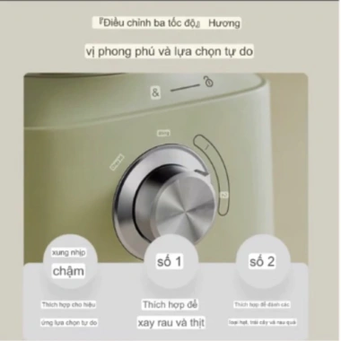 Máy xay Bear LLJ-E15L2 xay thịt, trộn bột, cắt lát, thái sợi rau củ - Bảo hành 18 tháng, giá 1.099.000₫ 8