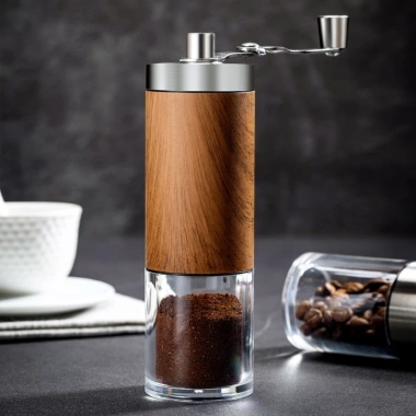 Máy xay cà phê cầm tay - Dụng cụ pha cà phê gia đình, xay hạt nhanh, chỉ 185.000đ