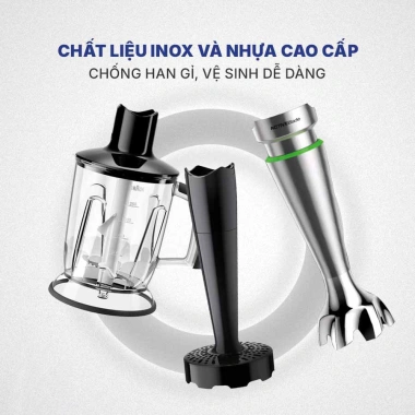 Máy Xay Cầm Tay Braun MQ5.235 - Xay Sinh Tố, Thịt, Gia Vị, Bảo Hành 2 Năm, 1.489.000₫