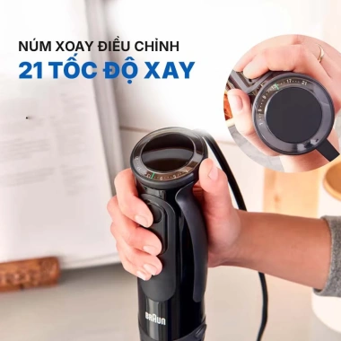 Máy Xay Cầm Tay Braun MQ5.235 - Xay Sinh Tố, Thịt, Gia Vị, Bảo Hành 2 Năm, 1.489.000₫