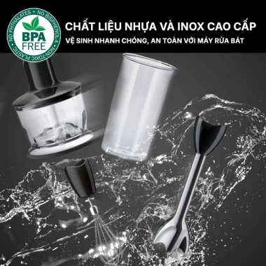 Máy Xay Cầm Tay Braun MQ5.235 - Xay Sinh Tố, Thịt, Gia Vị, Bảo Hành 2 Năm, 1.489.000₫