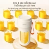 Máy Xay Cầm Tay HODEKT 400ml - Xay Trái Cây, Ép Nước, Xay Rau Củ, Sạc Tiện Dụng, 249k 6