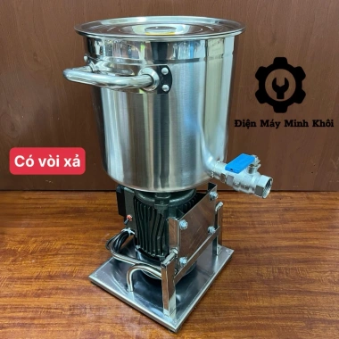 Máy xay đa năng 1.100W có van xả, nồi cao 25cm - Xay rau má, rau củ, nước sốt, chấm - Giá 1.81 triệu 10