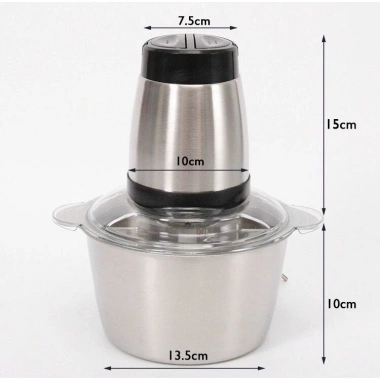 Máy xay đa năng 250W cối inox304 4 lưỡi dao sắc bén - Bảo hành 1 đổi 1 - 240.000₫