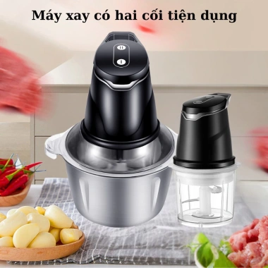 Máy xay đa năng 2L INOX SOKANY SK-6.028 lưỡi dao 2 tầng, giá 340.000 VND
