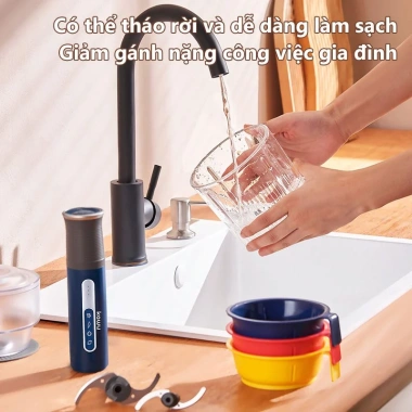 Máy Xay Đa Năng 4 Cối Lưỡi Dao Thép Không Gỉ Xay Thịt, Tỏi, Ớt, Gia Vị, Rau Củ, Ăn Dặm Bé Giá Ưu Đãi 748.888 VND 6