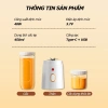 Máy Xay Đa Năng Cầm Tay 3 Trong 1 Không Dây 450ml Pin Sạc - Xay Đá, Sinh Tố, Kèm 2 Cốc, Giá 185.000 VND 9