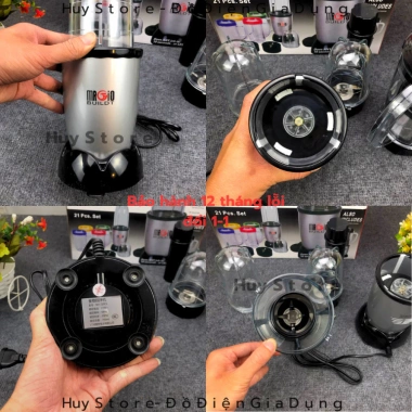 Máy Xay Đa Năng MAGIC BULLET 21 - Sinh Tố Hoa Quả Cấp, Giá 600k tại Huy Store
