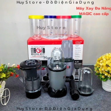 Máy Xay Đa Năng MAGIC BULLET 21 - Sinh Tố Hoa Quả Cấp, Giá 600k tại Huy Store