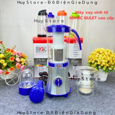 Máy Xay Đa Năng MAGIC BULLET 21 - Sinh Tố Hoa Quả Cấp, Giá 600k tại Huy Store