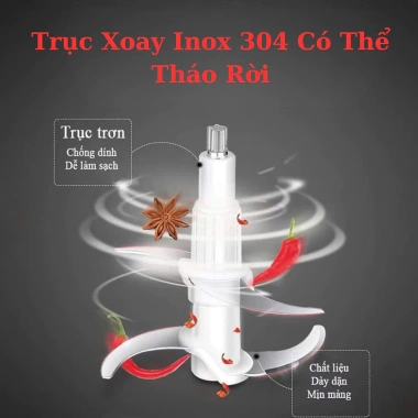 Máy Xay Đa Năng Misu 500W - Cối Thủy Tinh 3,5L, 4 Lưỡi Dao Inox, Giá chỉ 279.000₫ 3