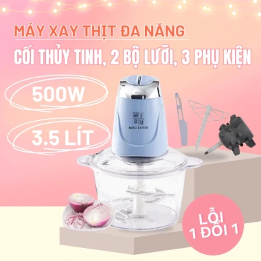Máy Xay Đa Năng Misu Louis 3,5L Công Suất Cao, Tặng Lưỡi Dao – Giá Ưu Đãi 239k