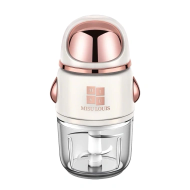 Máy Xay Đa Năng Misu Louis Cối Thủy Tinh Dày Bền 2 Lưỡi Inox Xay Sinh Tố Thịt Cua Cá - Bảo Hành Chính Hãng