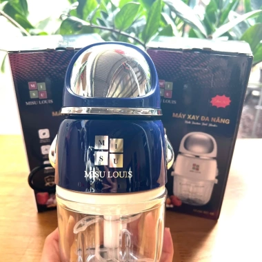 Máy Xay Đa Năng MISU LOUIS M2-68 - Xay Thịt, Đá, Rau Củ, Cối Thủy Tinh 220k 5 Máy Xay Đa Năng MISU LOUIS M2-68 - Xay Thịt, Đá, Rau Củ, Cối Thủy Tinh 220k 5