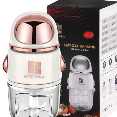 Máy Xay Đa Năng MISU LOUIS M2-68 - Xay Thịt, Đá, Rau Củ, Cối Thủy Tinh 220k 7 Máy Xay Đa Năng MISU LOUIS M2-68 - Xay Thịt, Đá, Rau Củ, Cối Thủy Tinh 220k 7