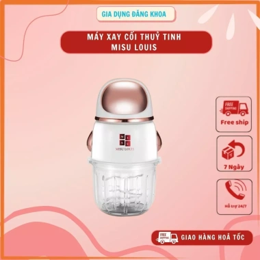 Máy Xay Đa Năng MISU LOUIS M2-68 - Xay Thịt, Đá, Rau Củ, Cối Thủy Tinh, Lưỡi Dao Sắc Khẻo - Giá 150.000 VND Máy Xay Đa Năng MISU LOUIS M2-68 - Xay Thịt, Đá, Rau Củ, Cối Thủy Tinh, Lưỡi Dao Sắc Khẻo - Giá 150.000 VND