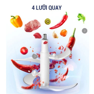 Máy xay đa năng NLSHOP 2L inox 4 lưỡi dao thép không gỉ - Xay A‑Z, giá 145k (nhật bản)