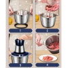 Máy xay đa năng NLSHOP 2L inox 4 lưỡi dao thép không gỉ - Xay A‑Z, giá 145k (nhật bản) 5