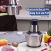 Máy xay đa năng NLSHOP 2L inox 4 lưỡi dao thép không gỉ - Xay A‑Z, giá 145k (nhật bản) 8