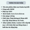 Máy Xay Đa Năng OSAKA 0,75L Nắp Đồng Nhỏ Gọn, Mạnh Mẽ, Xay Thịt và Sinh Tố - BH 12 Tháng - Giá 98.999đ 4