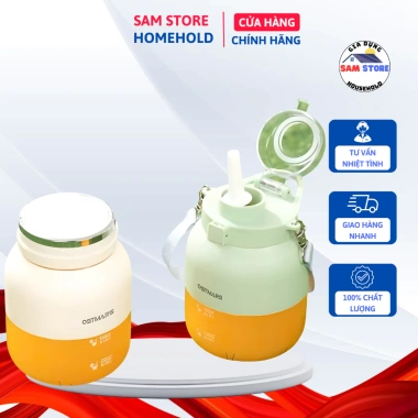 Máy Xay Đa Năng OSTMARS Xay Sinh Tố và Ép Trái Cây, Ống Hút Tiện Lợi 373.500₫